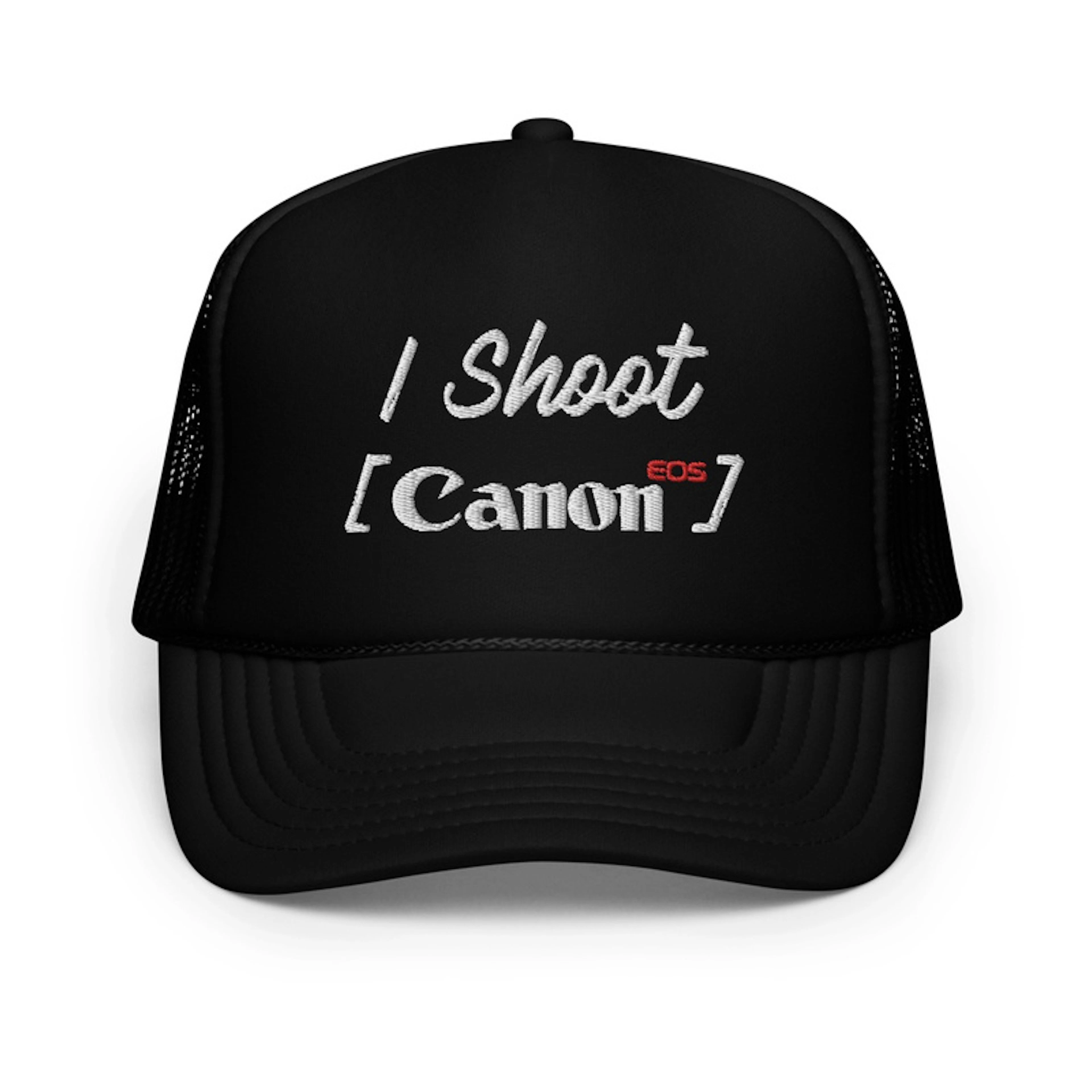 I Shoot Canon Foam Trucker Hat
